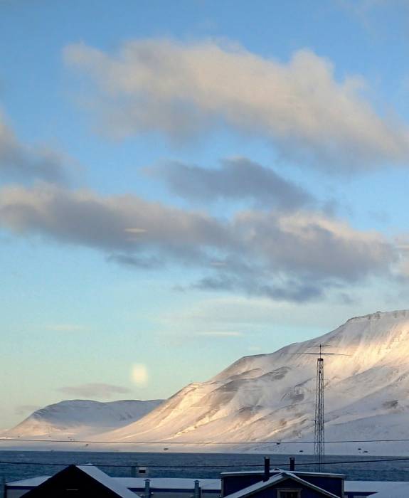 Clouds over Svalbard